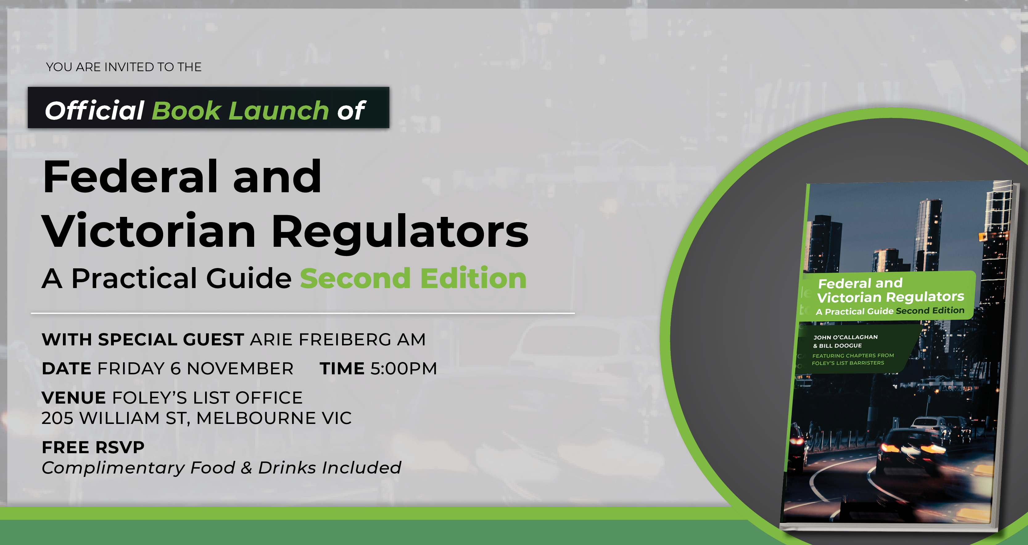 Book Launch Invite