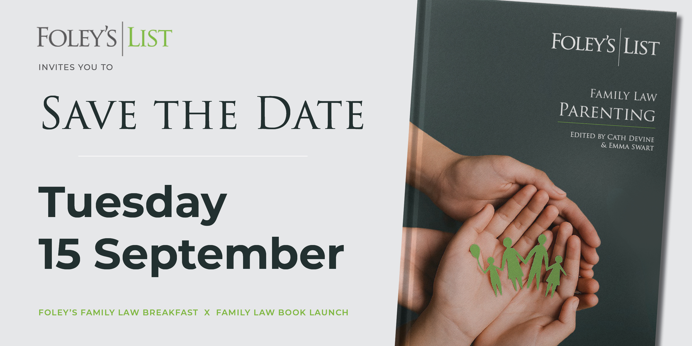Family Law save the date