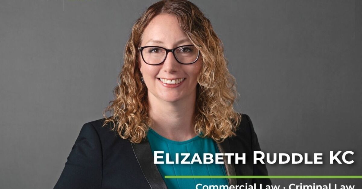 Elizabeth Ruddle KC returns after 5 and half years as a Senior Crown ...