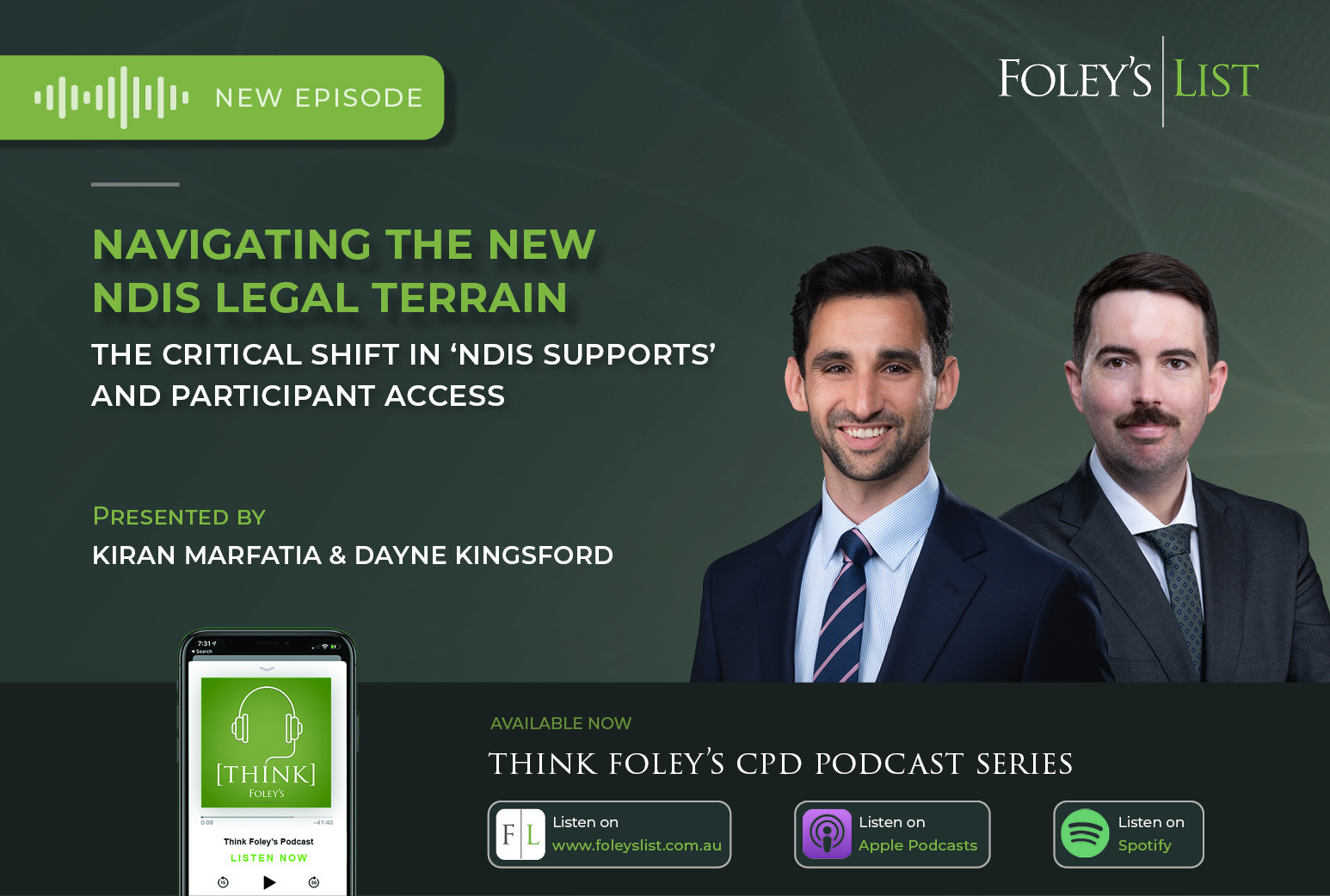 Navigating the New NDIS Legal Terrain