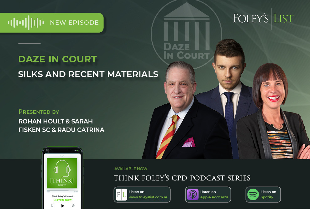 Silks and recent materials