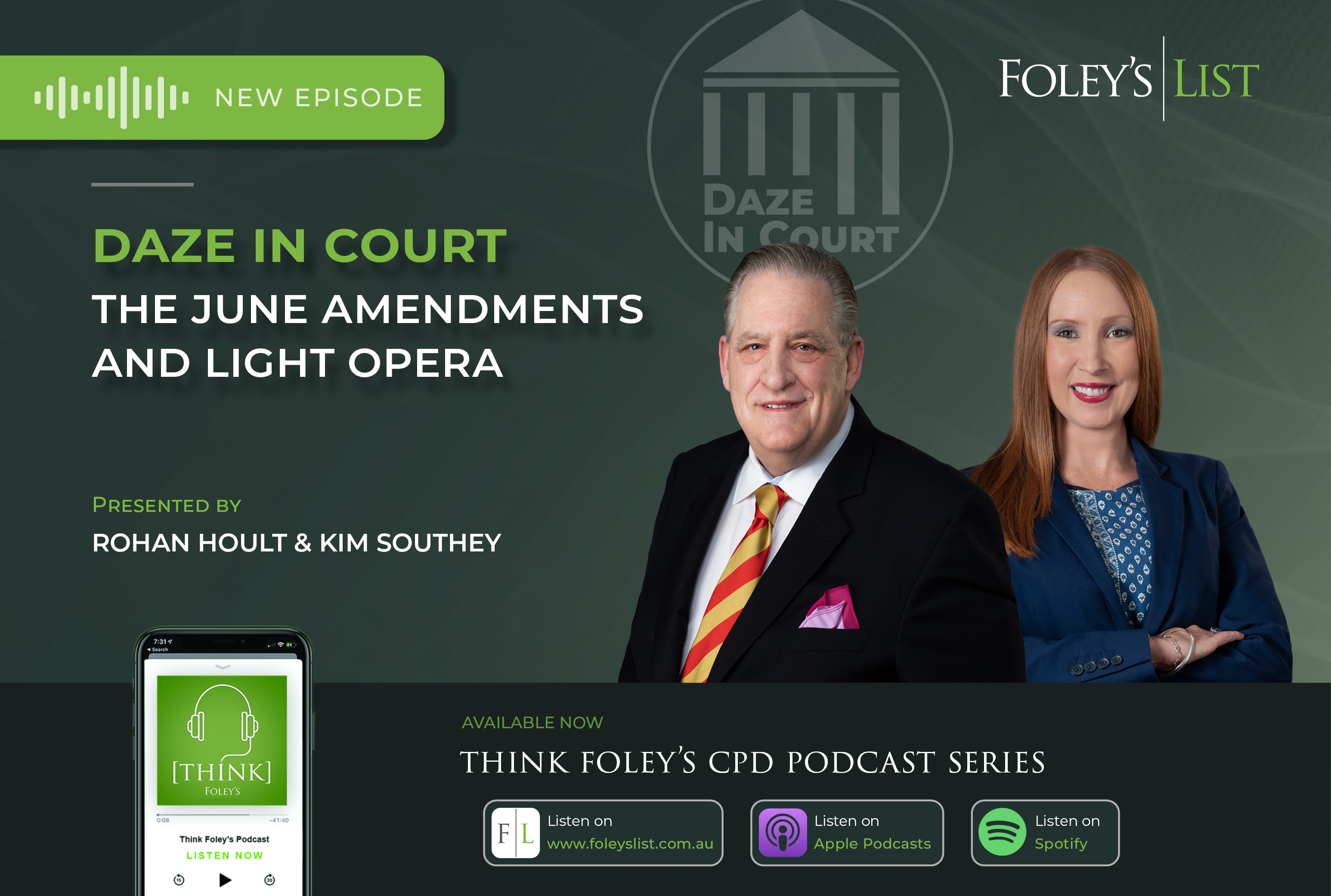 The June amendments and light opera