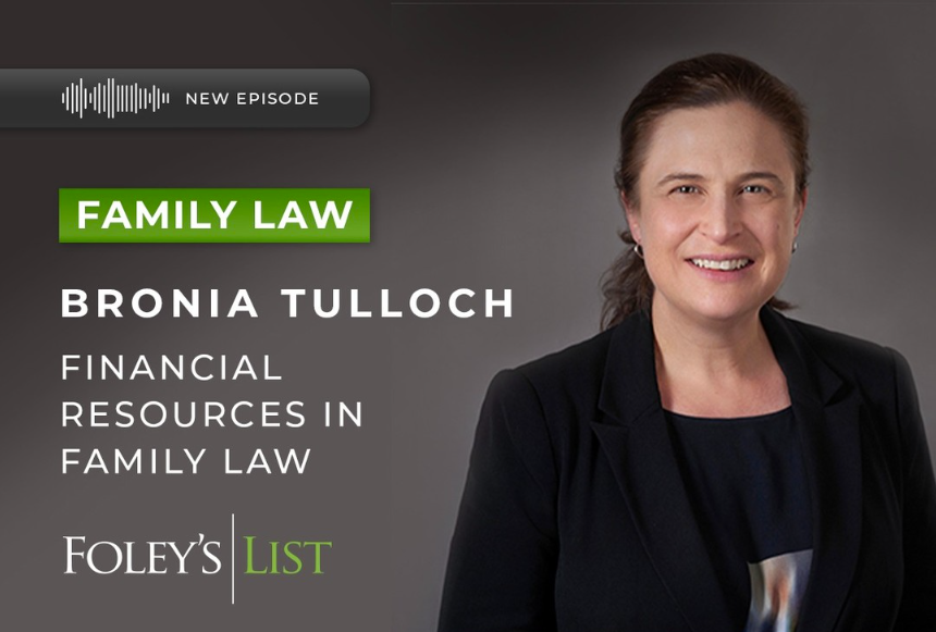 Financial resources in fam law