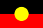 Flag australian aboriginal